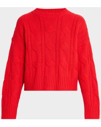 SABLYN - Tristan Cable-Knit Cashmere Sweater - Lyst