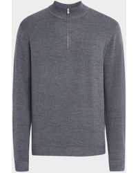 Peter Millar - Keene Merino Quarter-Zip Sweater - Lyst