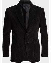 Tom Ford - Apos;S Suede Single-Breasted Blazer - Lyst