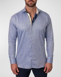 Maceoo - Einstein Micro-Patterned Sport Shirt - Lyst