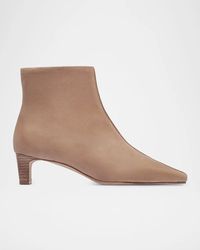 Bernardo - 50Mm Everett Leather Ankle Booties - Lyst