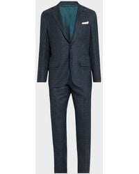 Kiton - Apos;S Tonal Plaid Cashmere Two-Piece Suit - Lyst