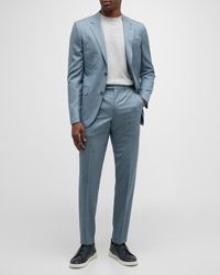 Zegna - Trofeo Silk-Wool Solid Suit - Lyst