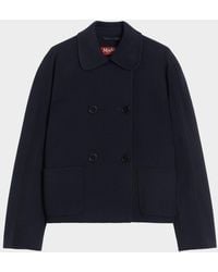 Max Mara - Eden Double-Breasted Broadcloth Jacket - Lyst