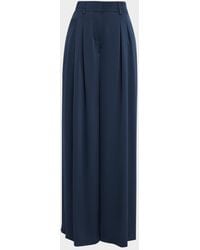 Ramy Brook - Oscar Wide-Leg Satin Pants - Lyst