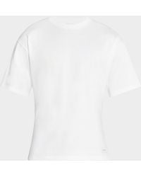 Saint Laurent - Apos;S T-Shirt With Logo Patch - Lyst