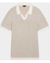 Rails - Apos;S Pearson Cotton-Cashmere Johnny Collar Polo Shirt - Lyst