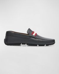 Bally - Perthy Leather Penny Loafers - Lyst