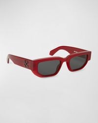 Off-White c/o Virgil Abloh - Greeley Acetate Cat-eye Sunglasses - Lyst