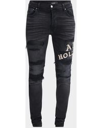 Amiri - Hollywood Distressed Skinny Jeans - Lyst