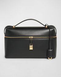 Loro Piana - Extra Bag L27 Leather Saddle Bag - Lyst