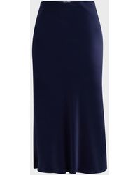 Rails - Anya Satin Midi Skirt - Lyst
