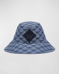 MCM - Allover Laurel Jacquard Bucket Hat - Lyst