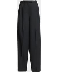 Givenchy - Pleated Wool-Mohair Tuxedo Pants - Lyst