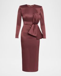 vittoria midi dress black Vittoria Midi Dress-Black