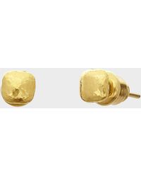 Gurhan - 22k Spell Pebble Stud Earrings - Lyst