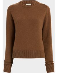 KHAITE - Nera Cashmere Crewneck Sweater - Lyst