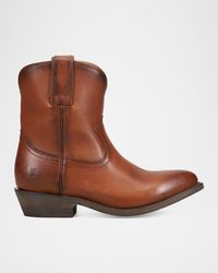 Frye - Billy Leather Short Western Boots - Lyst