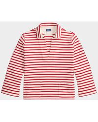 Polo Ralph Lauren - Striped Split-Placket Mariner Tee - Lyst