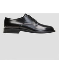The Row - Jules Patent Leather Lace-Up Derby Loafers - Lyst