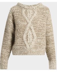 Isabel Marant - Dorota Cable-Knit Sweater - Lyst