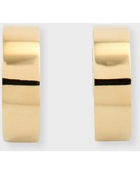 Roberto Coin - 18k Gold Huggie Hoop Earrings - Lyst