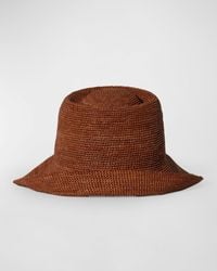 Janessa Leone - Felix Large Brim Straw Hat - Lyst