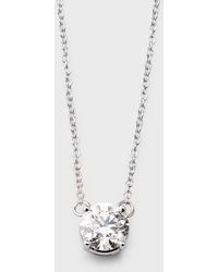 Neiman Marcus - Lab Gown Diamond 18K Round Pendant Necklace, 2.0Tcw - Lyst