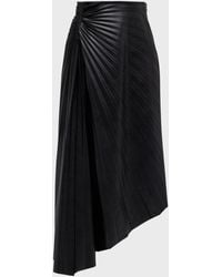 A.L.C. - Tracy Smooth Vegan Leather Skirt - Lyst