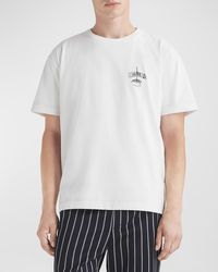 Rag & Bone - Rbny Check Graphic T-shirt - Lyst