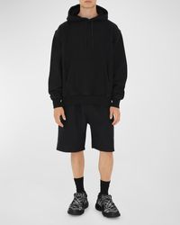 Burberry - Hoodie With Embroidered Ekd - Lyst