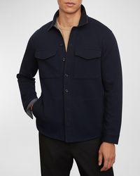Vince - Solid 4-Pocket Shirt Jacket - Lyst