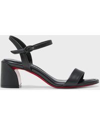 Christian Louboutin - Miss Jane Red Sole Ankle-strap Sandals - Lyst