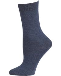 FALKE - City Soft Wool-blend Socks - Lyst