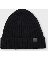 Tom Ford - Ribbed Wool Beanie Hat - Lyst