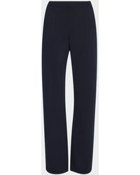 St. John - Santiago Knit Straight-Leg Pants - Lyst