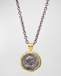 Jorge Adeler - Authentic Emperor Valerian %26 Roman Eagle Reversible Coin Pendant - Lyst
