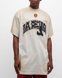Balenciaga - Skater T Shirt Oversized - Lyst