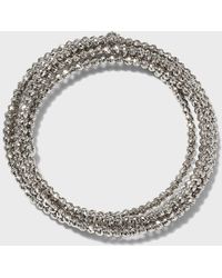 Platinum Born - Platinum Loop Bracelet - Lyst