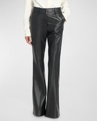 Gabriela Hearst - Rhein High-Rise Paneled Leather Flared Pants - Lyst