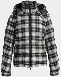 Moncler - Apos;S Airor Check Down Hooded Puffer Jacket - Lyst
