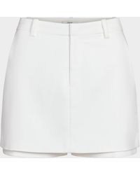 Vince - Tailored Mid-Rise Skort - Lyst