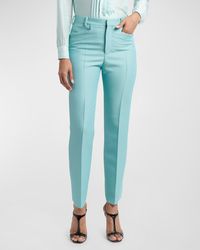 Tom Ford - Tailored Straight-leg Wool Trousers - Lyst