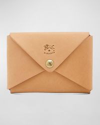 Il Bisonte - Volterra Envelope Flap Card Case - Lyst