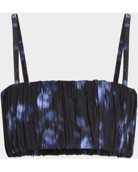 Michael Kors - Gathered Bralette Top - Lyst