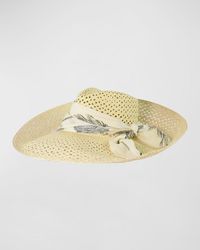 Sensi Studio - Large-Brim Woven Straw Summer Hat - Lyst