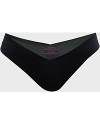 Commando - Classic Solid Thong - Lyst