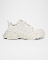 Balenciaga - Triple S Sporty Low-Top Sneakers - Lyst