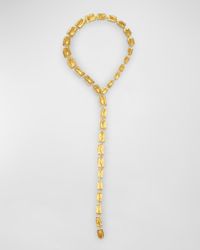 Tom Ford - Brass Lariat Necklace - Lyst