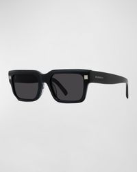 Givenchy - Metal 4G Square Acetate Sunglasses - Lyst